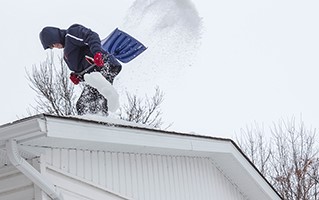 Safe Rooftop Snow Removal